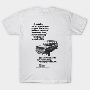 MORRIS 1500 - Australian car ad T-Shirt